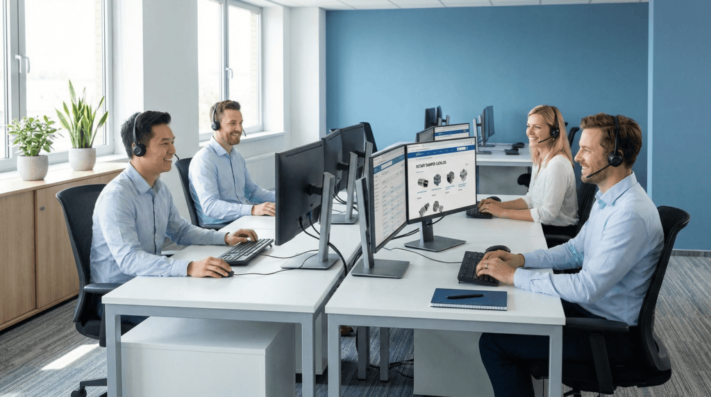 JAN damper hinge customer support