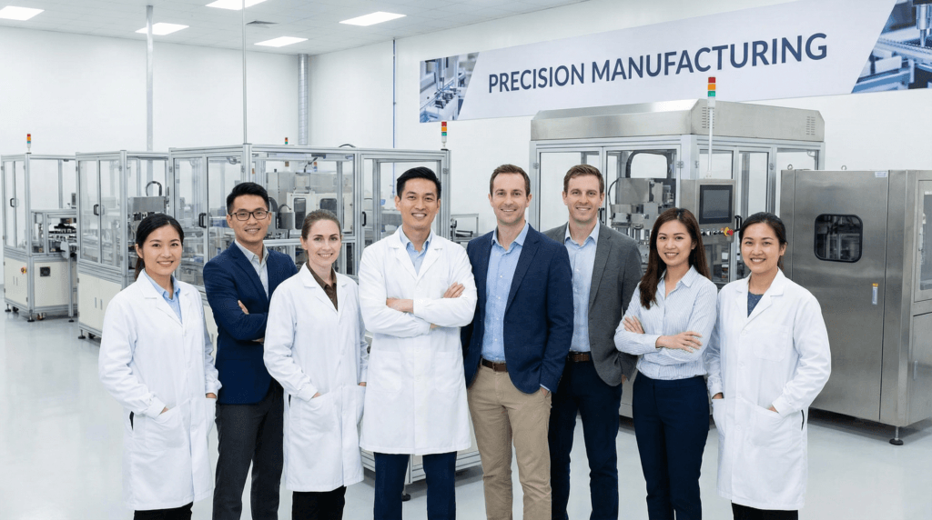 JAN damper hinge team photo