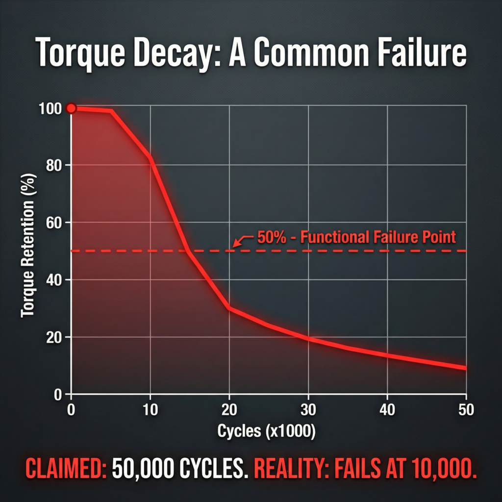 Jan rotary damper hinges problem torque decay