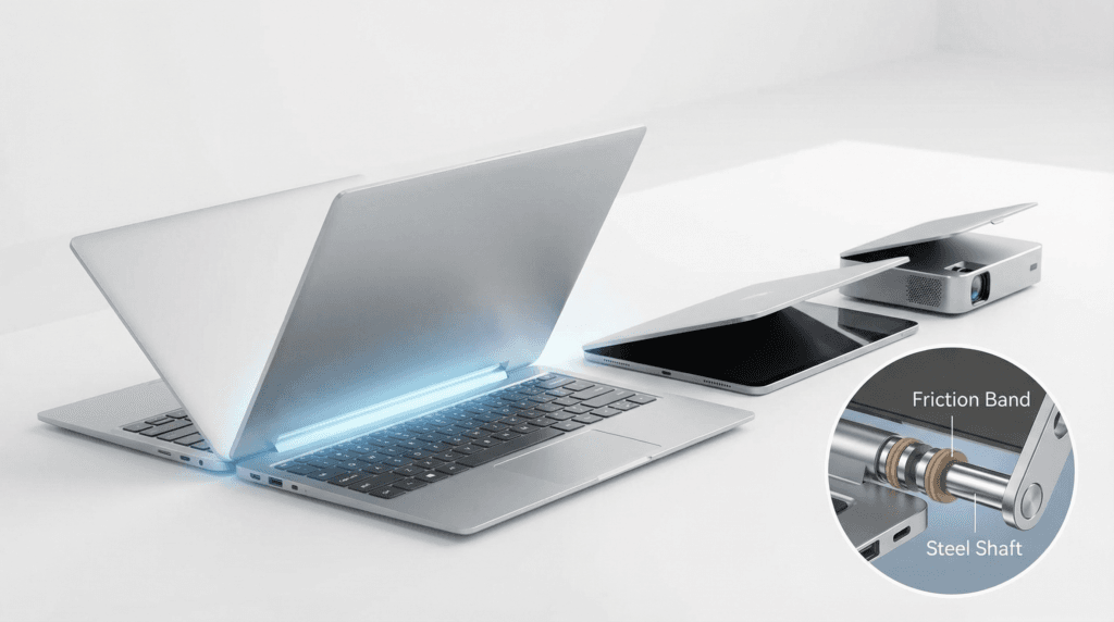 The Engineer's Guide: Friction Torque Hinges in Consumer Electronics 1 Friction Torque Hinges in Laptop Consumer Electronics