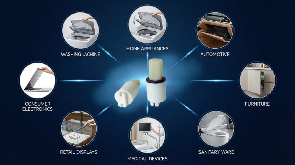 Rotary damper application
