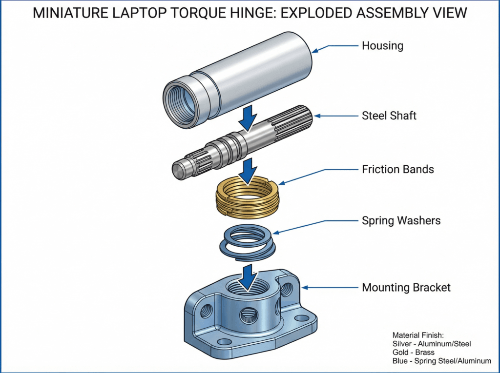 The Engineer's Guide: Friction Torque Hinges in Consumer Electronics 2 Torque Hinges Friction Hinges