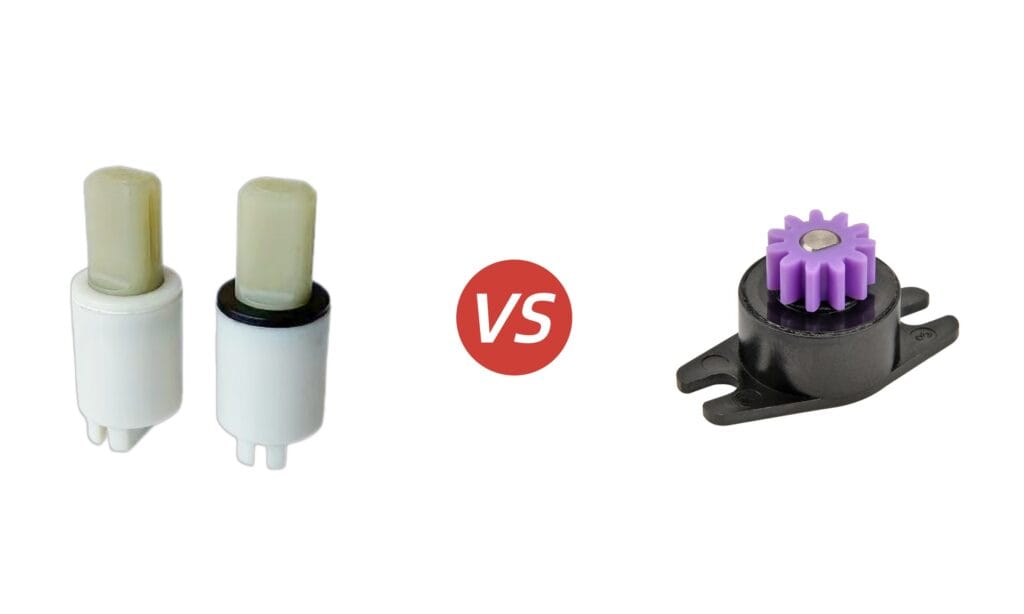 A Comparison: Vane Dampers vs. Gear Dampers 1 Vane damper VS Gear Damper
