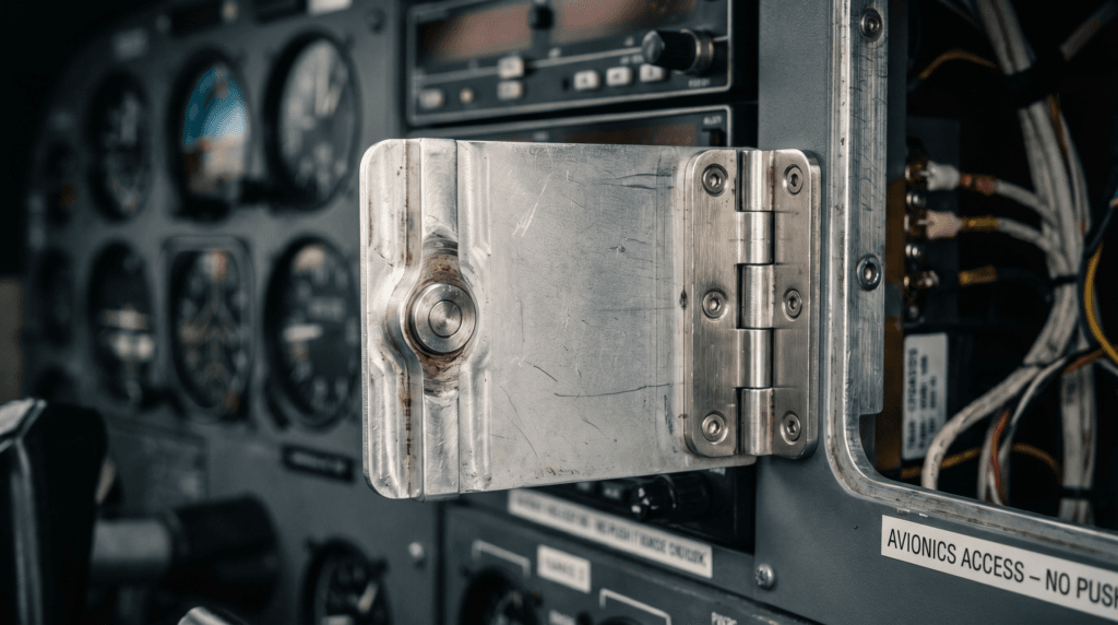 Friction Hinges in Aerospace & Defense: When a Hinge Failure Is Not an Option 1 aerospace friction hinge hero