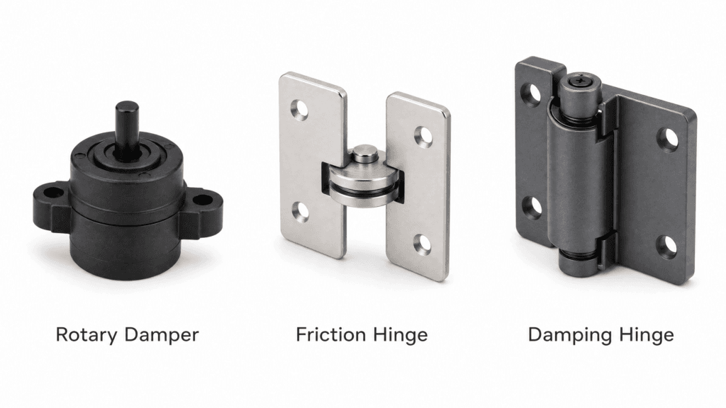 Engineering Guide: Selecting & Specifying Auto-Close, Adjustable, and Aluminum Hinges for High-Performance Applications 2 Janhinge product lineup