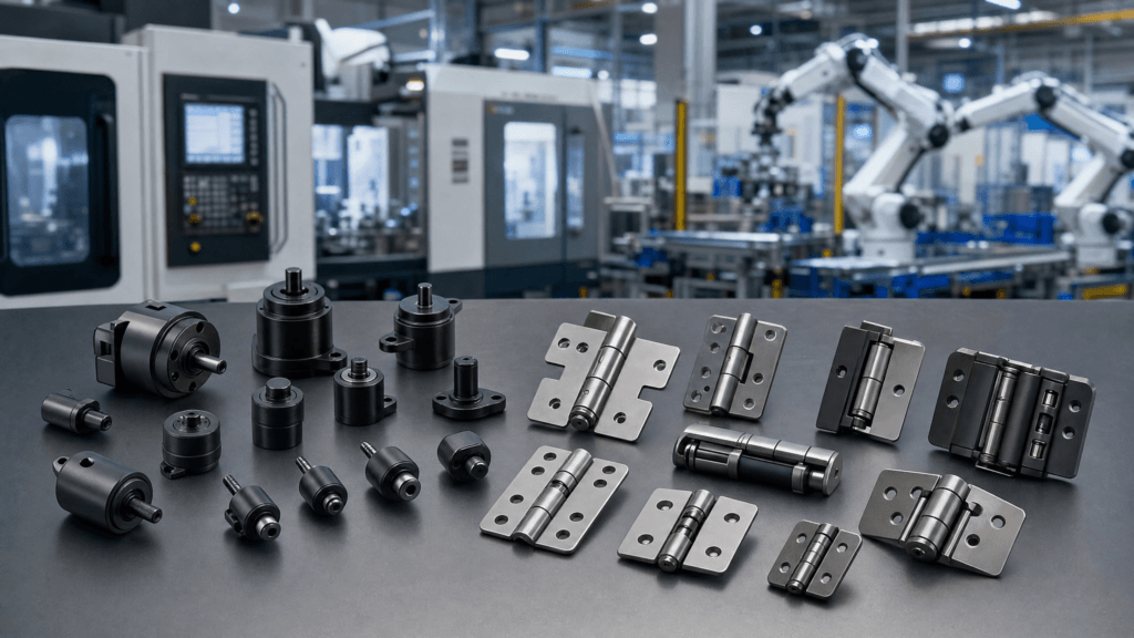 Design for Manufacturing (DFM) in Motion Control: How to Integrate Rotary Dampers and Friction Hinges Flawlessly 1 friction hinges and rotary dampers
